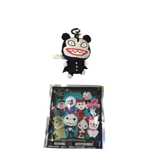 Disney The Nightmare Before Christmas 4" Scary Teddy Plush Bag Clip - Picture 1 of 2